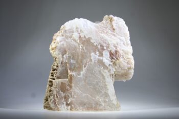 Agnitiet Maria glas (heldere seleniet) met Hematiet, Engelensteen