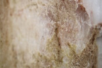 Agnitiet Maria glas (heldere seleniet) met Hematiet, Engelensteen - Afbeelding 5