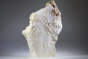 Agnitiet Maria glas (heldere seleniet) met Hematiet, Engelensteen