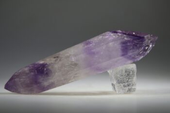 Amethist geslepen dubbeleinder met fantomen - Afbeelding 3