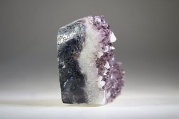 Amethist Hart met Calciet - Afbeelding 3