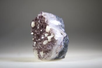 Amethist Hart met Calciet - Afbeelding 2