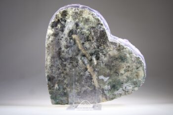 Amethist Hart met Agaat rand - Afbeelding 5