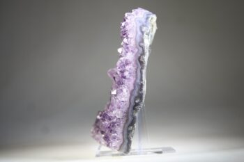 Amethist Hart met Agaat rand - Afbeelding 2