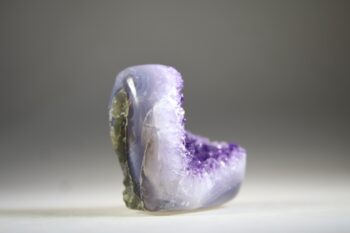 Amethist Hart met Agaat rand - Afbeelding 3