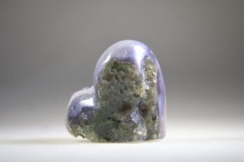 Amethist Hart met Agaat rand - Afbeelding 5