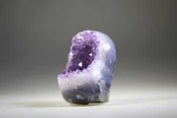 Amethist Hart met Agaat rand - Afbeelding 2