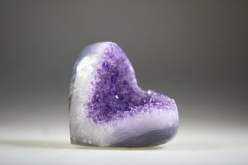 Amethist Hart met Agaat rand