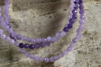 Amethist ketting 3 mm - Afbeelding 4