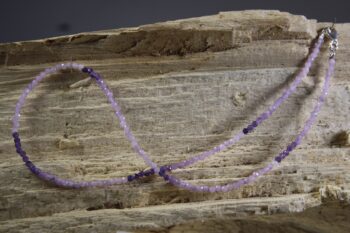 Amethist ketting 3 mm