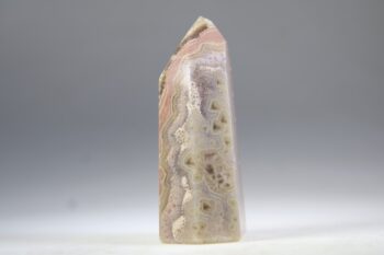 Amethist Chalcedoon punt uit Piauí, Brazilië - Afbeelding 2