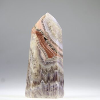 Amethist Chalcedoon punt uit Piauí, Brazilië