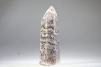 Amethist Chalcedoon punt uit Piauí, Brazilië - Afbeelding 3