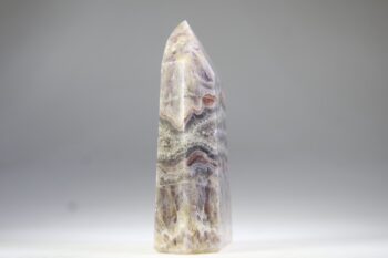 Amethist Chalcedoon punt uit Piauí, Brazilië - Afbeelding 4