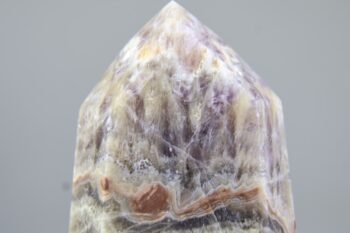 Amethist Chalcedoon punt uit Piauí, Brazilië - Afbeelding 5