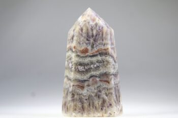 Amethist Chalcedoon punt uit Piauí, Brazilië - Afbeelding 6