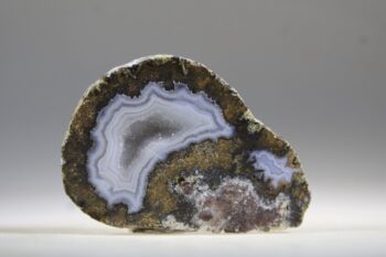 Avaloniet / Blauwe Chalcedoon Geode