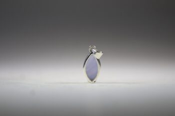 Blauwe Chalcedoon hanger - Afbeelding 5