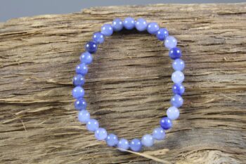 Blauwe Kwarts armbandje - Afbeelding 5