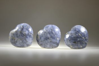 Blue Vane (Blauwe Kwarts met Dumortieriet en meer) (uitverkocht)