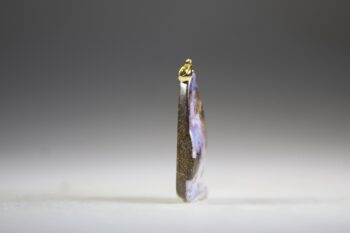 Boulderopaal Hanger met gold plated oogje - Afbeelding 3