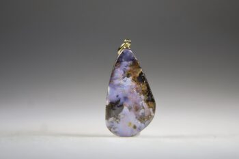 Boulderopaal Hanger met gold plated oogje