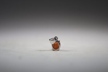 Carneool facet geslepen Hanger - Afbeelding 4