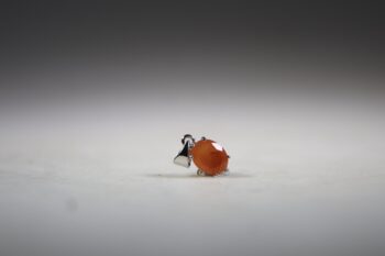 Carneool facet geslepen Hanger - Afbeelding 2