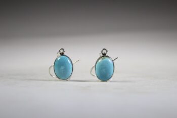 Chrysocolla Oorhangers