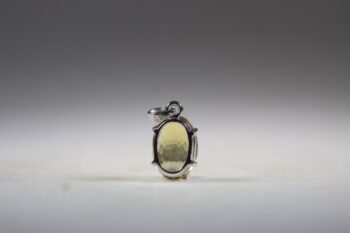 Citrien hanger, facet geslepen - Afbeelding 4