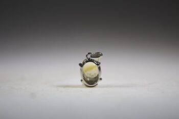 Citrien hanger, facet geslepen - Afbeelding 4