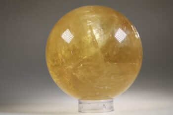 Calciet Geel/gouden bol - Afbeelding 3