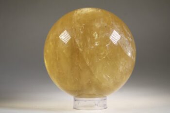 Calciet Geel/gouden bol - Afbeelding 4