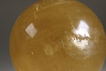 Calciet Geel/gouden bol - Afbeelding 2