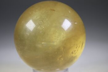 Calciet Geel/gouden bol - Afbeelding 4