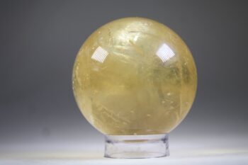 Calciet Geel/gouden bol - Afbeelding 2