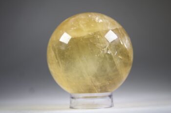 Calciet Geel/gouden bol