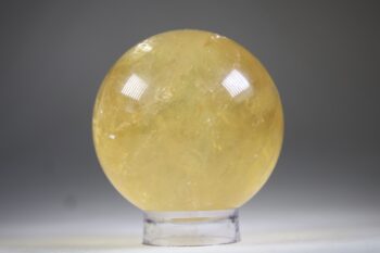 Calciet Geel/gouden bol - Afbeelding 2