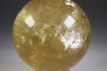 Calciet Geel/gouden bol - Afbeelding 4