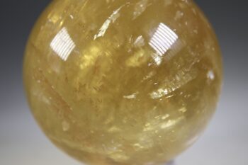 Calciet Geel/gouden bol - Afbeelding 4