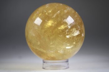 Calciet Geel/gouden bol - Afbeelding 2