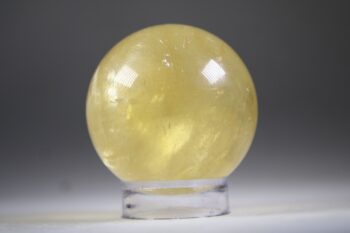 Calciet Geel/gouden bol - Afbeelding 5