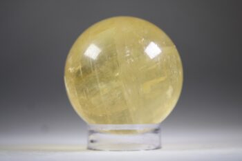Calciet Geel/gouden bol
