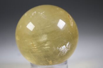 Calciet Geel/gouden bol - Afbeelding 4