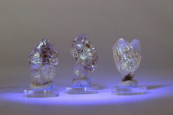 Gouden Enhydro kristal of Petroleumkwarts - Afbeelding 4