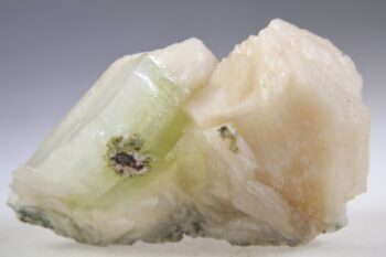 Apofylliet (groene) met Stilbiet en soms Heulandiet (Hieros Gamos) - Afbeelding 4