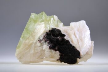 Apofylliet (groene) met Stilbiet en soms Heulandiet (Hieros Gamos) - Afbeelding 5