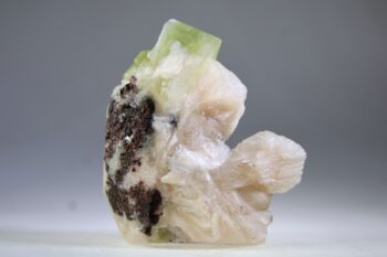 Apofylliet (groene) met Stilbiet en soms Heulandiet (Hieros Gamos) - Afbeelding 5