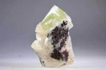 Apofylliet (groene) met Stilbiet en soms Heulandiet (Hieros Gamos) - Afbeelding 2