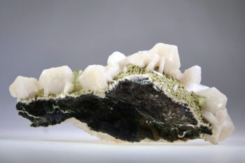 Apofylliet (groene) met Stilbiet en soms Heulandiet (Hieros Gamos) - Afbeelding 6
